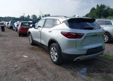 2020 Chevrolet Blazer 3Lt из США, поврежденный, VIN 3GNKBJRS9LS592046